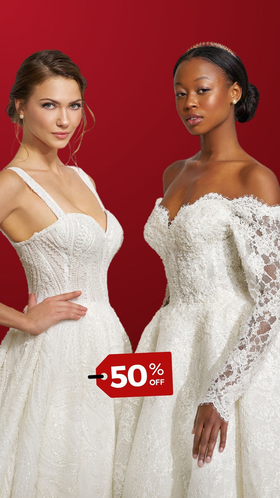 Alisse Bridal - Wedding Dress %50 Off Banner