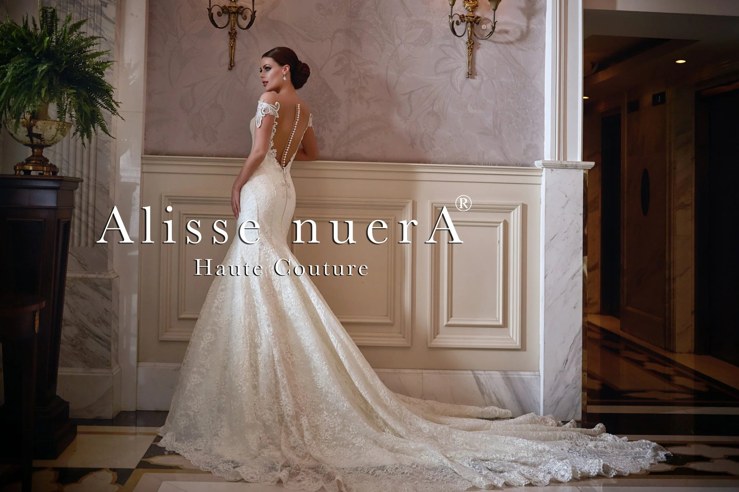 Embroidered Off the Shoulder Wedding Dress with Pearl Button Down Back - Alisse Bridal Ivory / Lace Silk / 30 Embroidered Off the Shoulder Wedding Dress with Pearl Button Down Back - Alisse Bridal Ivory / Lace Silk / 30