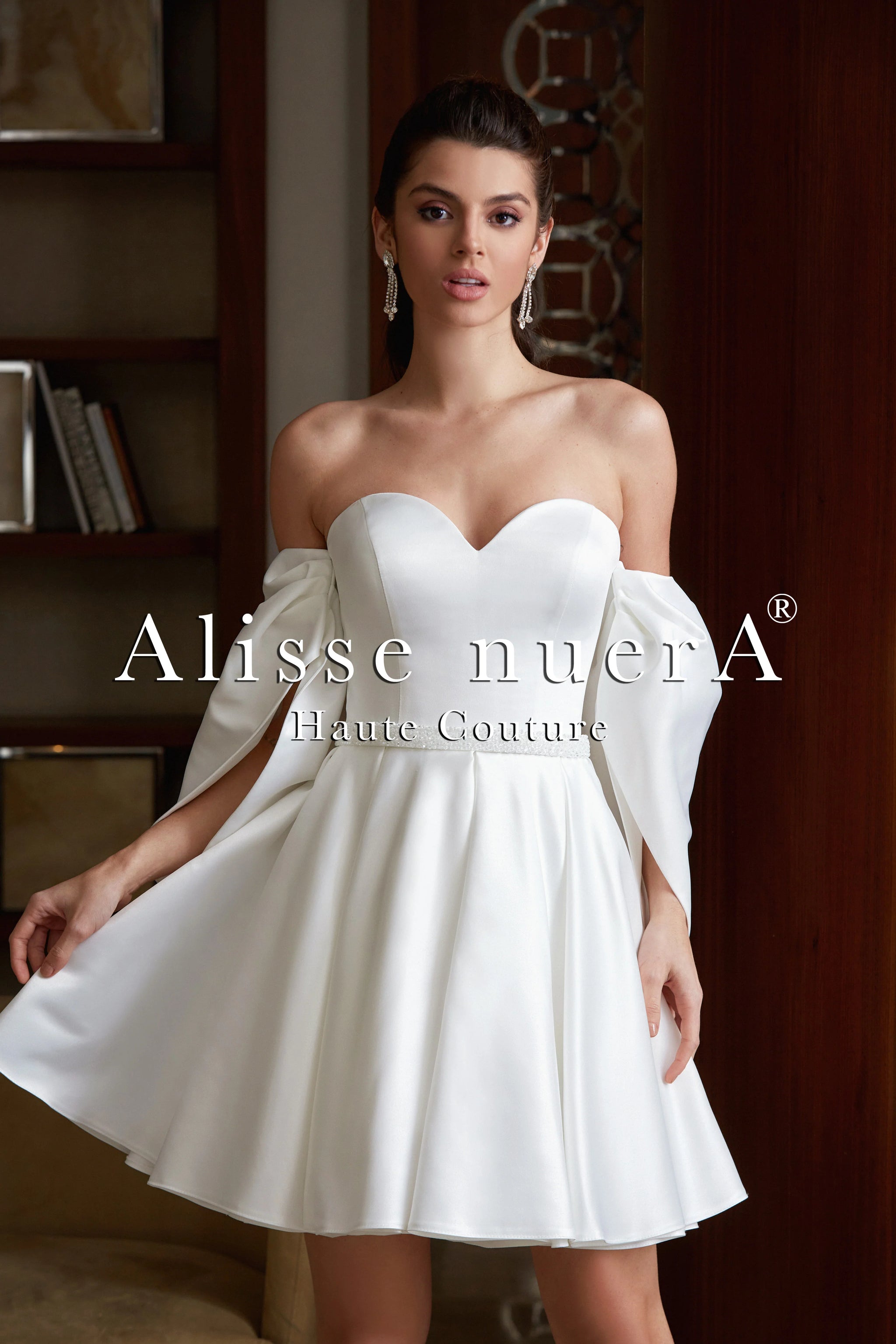 Short Wedding Dresses, Mini Wedding Dresses - Alisse Bridal Short Wedding Dresses, Mini Wedding Dresses - Alisse Bridal