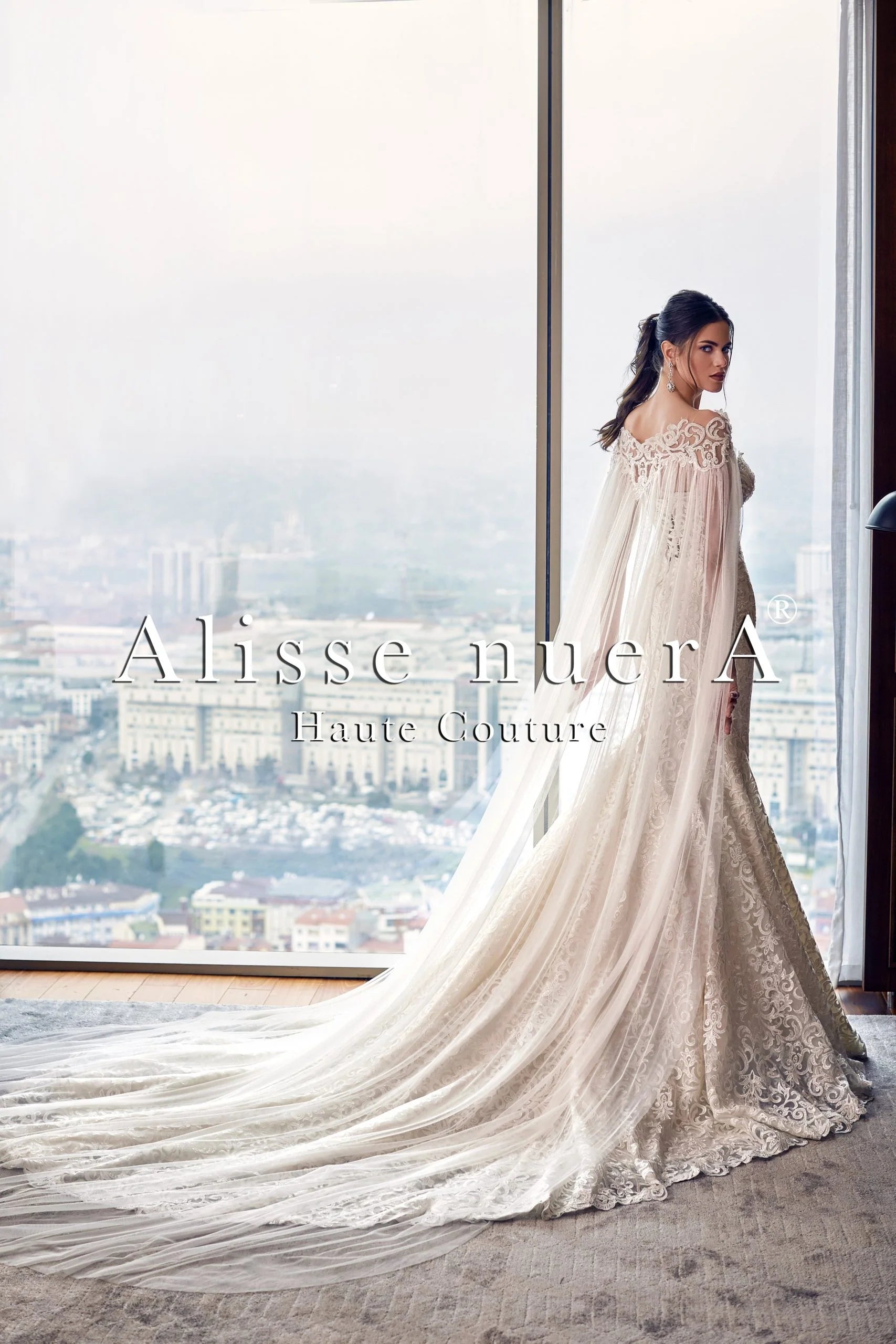 mermaid wedding dress and veil Wedding Dress