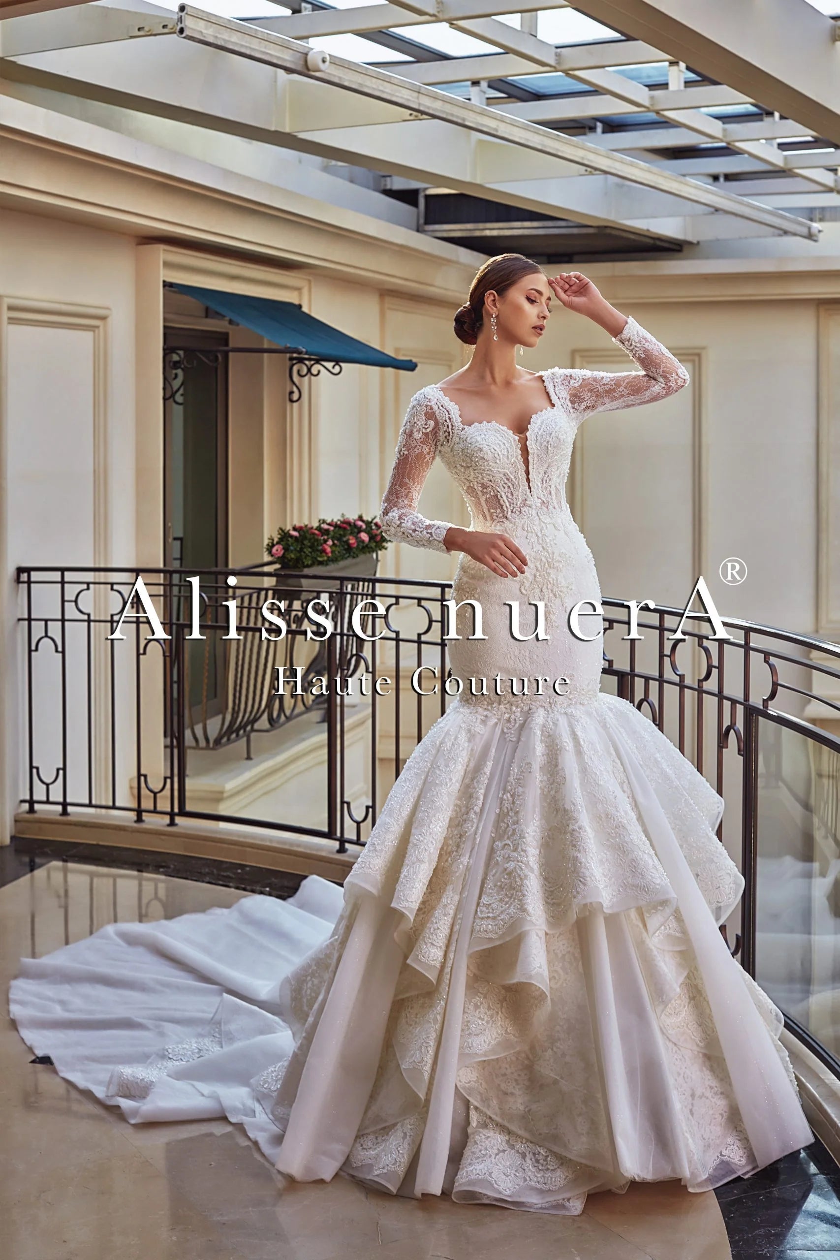 Square Neck Wedding Dresses, Square Neck Bridal - Alisse Bridal Square Neck Wedding Dresses, Square Neck Bridal - Alisse Bridal