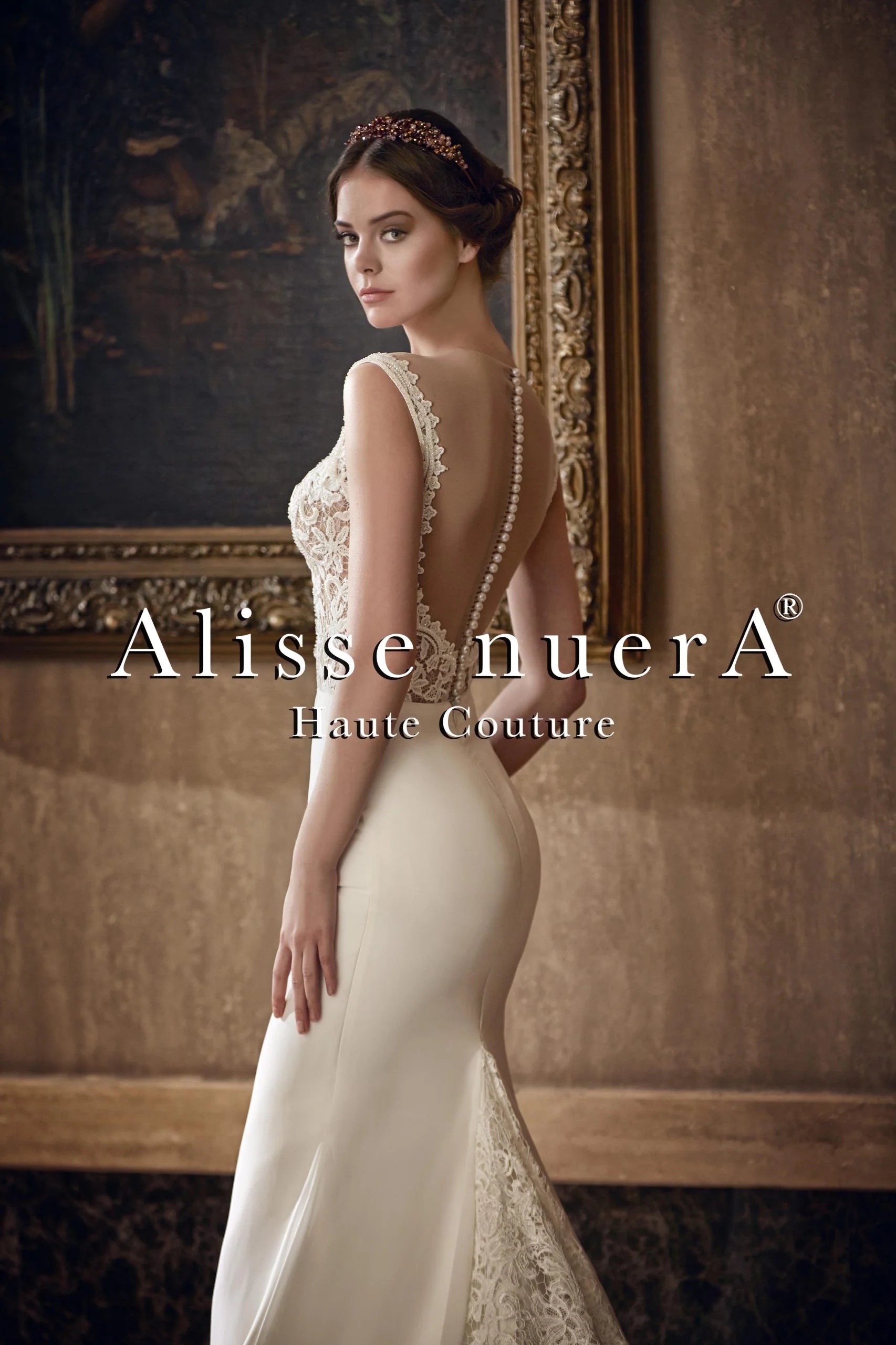 V Neck Bridal Dress with Lace Train and Lace Bridal Bolero V Neck Bridal Dress with Lace Train and Lace Bridal Bolero