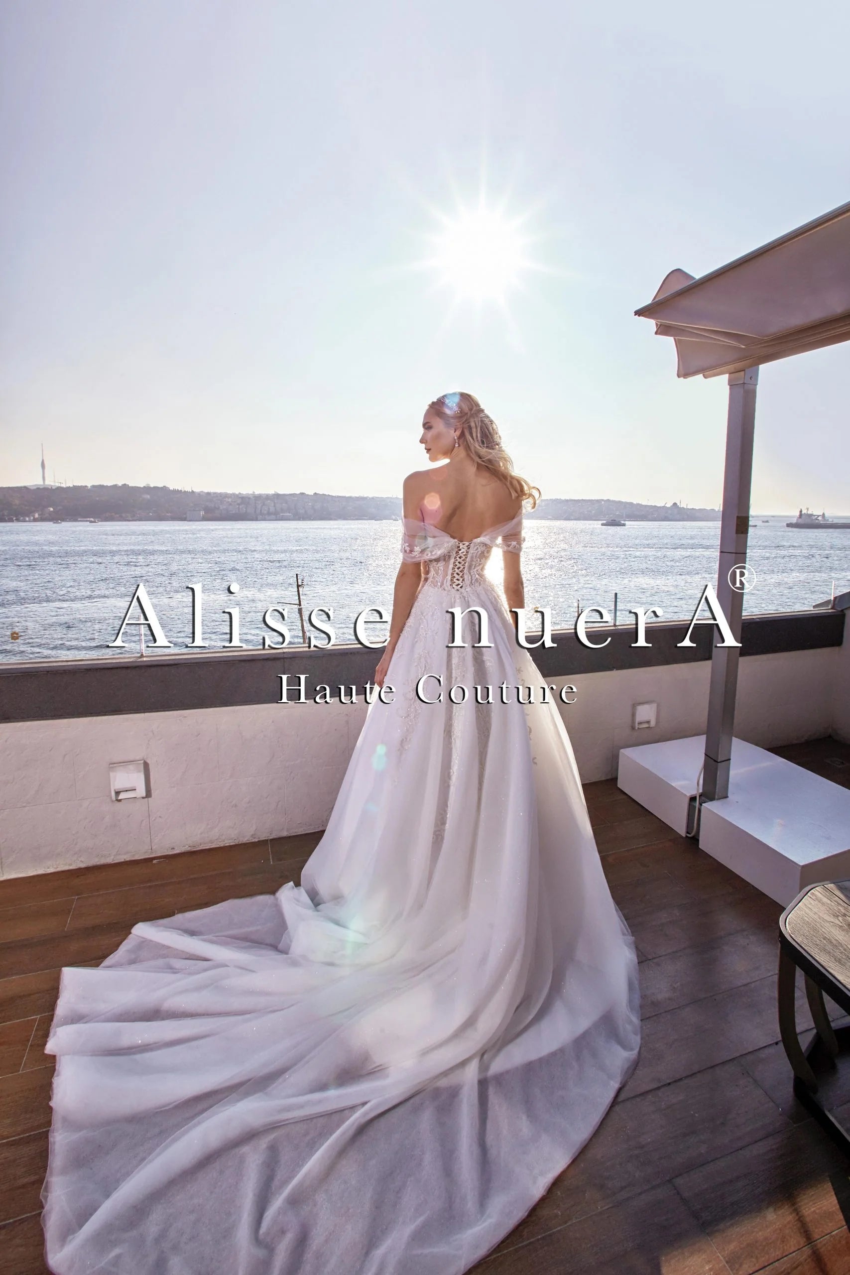 Bateau Neck Wedding Dress with Embroidery and Tulle Bateau Neck Wedding Dress with Embroidery and Tulle