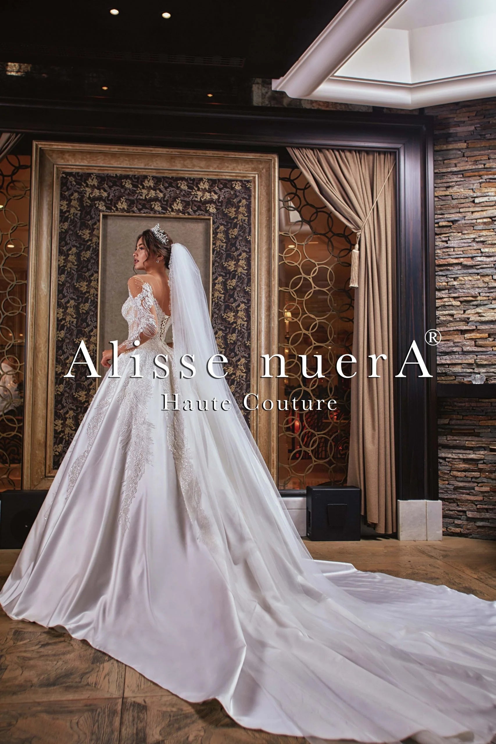 Crystal Beaded Sheer Illusion Sweetheart Neckline Satin Pleated Wedding Gown - Alisse Bridal Winter White / Satin - Crystal Beaded / 14 Crystal Beaded Sheer Illusion Sweetheart Neckline Satin Pleated Wedding Gown - Alisse Bridal Winter White / Satin - Crystal Beaded / 14