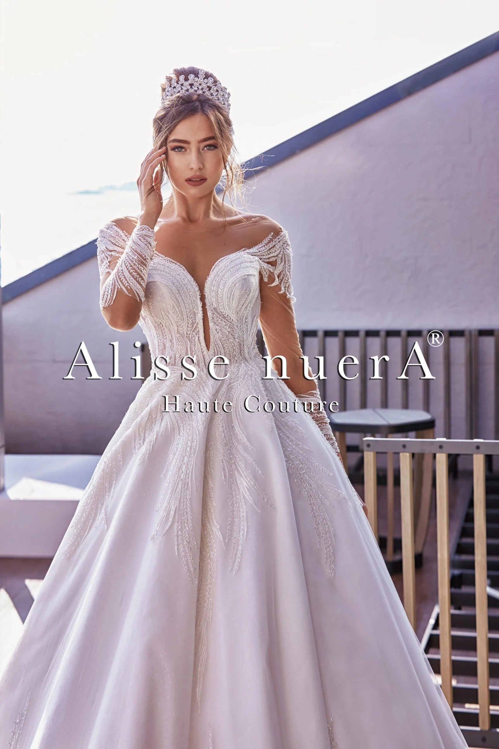 designer illusion dresses Fitted Silk Wedding Dress Cap Sleeves