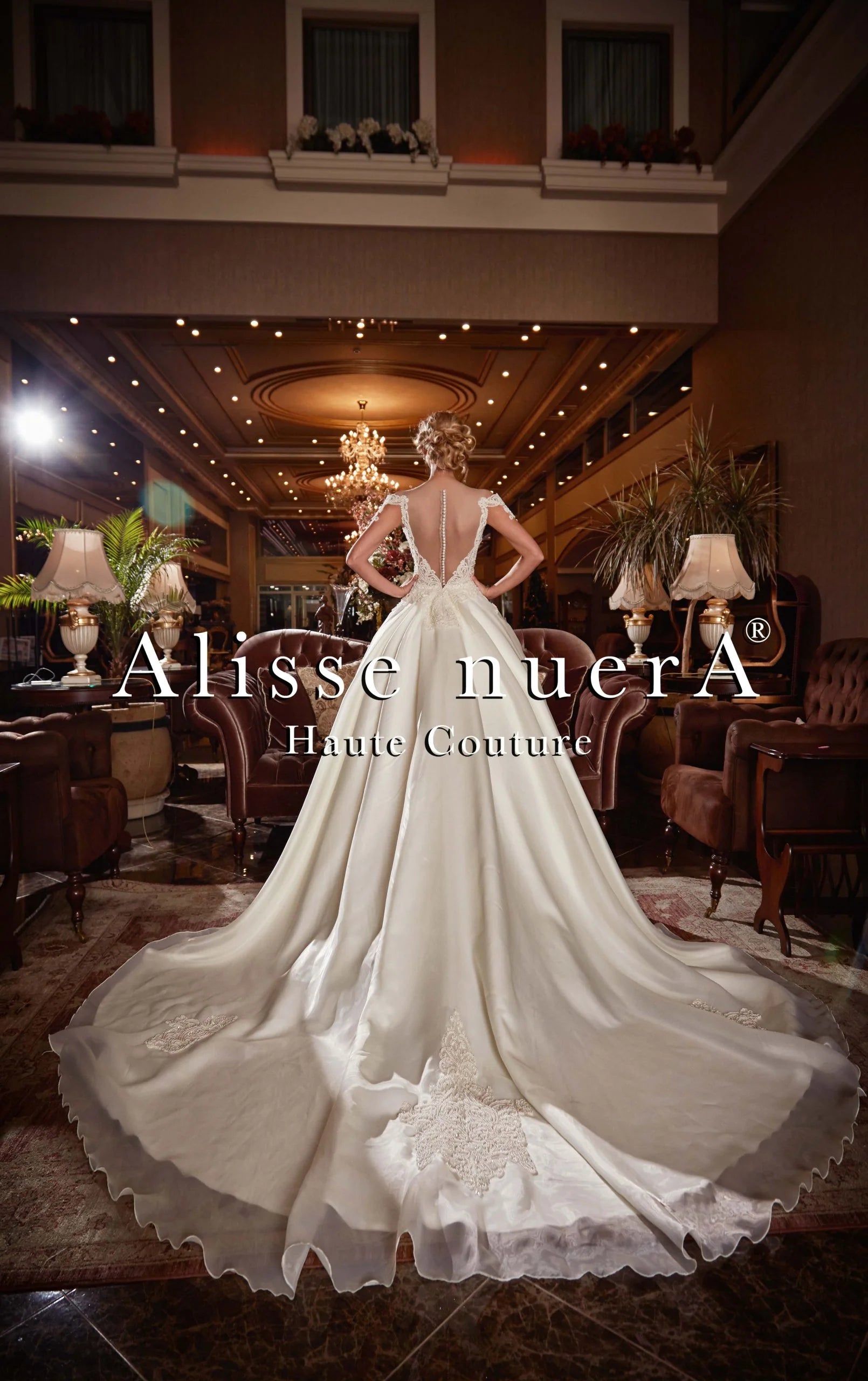 Pearl Embroidered Bodice Cream Color Ball Gown Wedding Dress with Applique Bridal Veil 14 / Off White / Satin