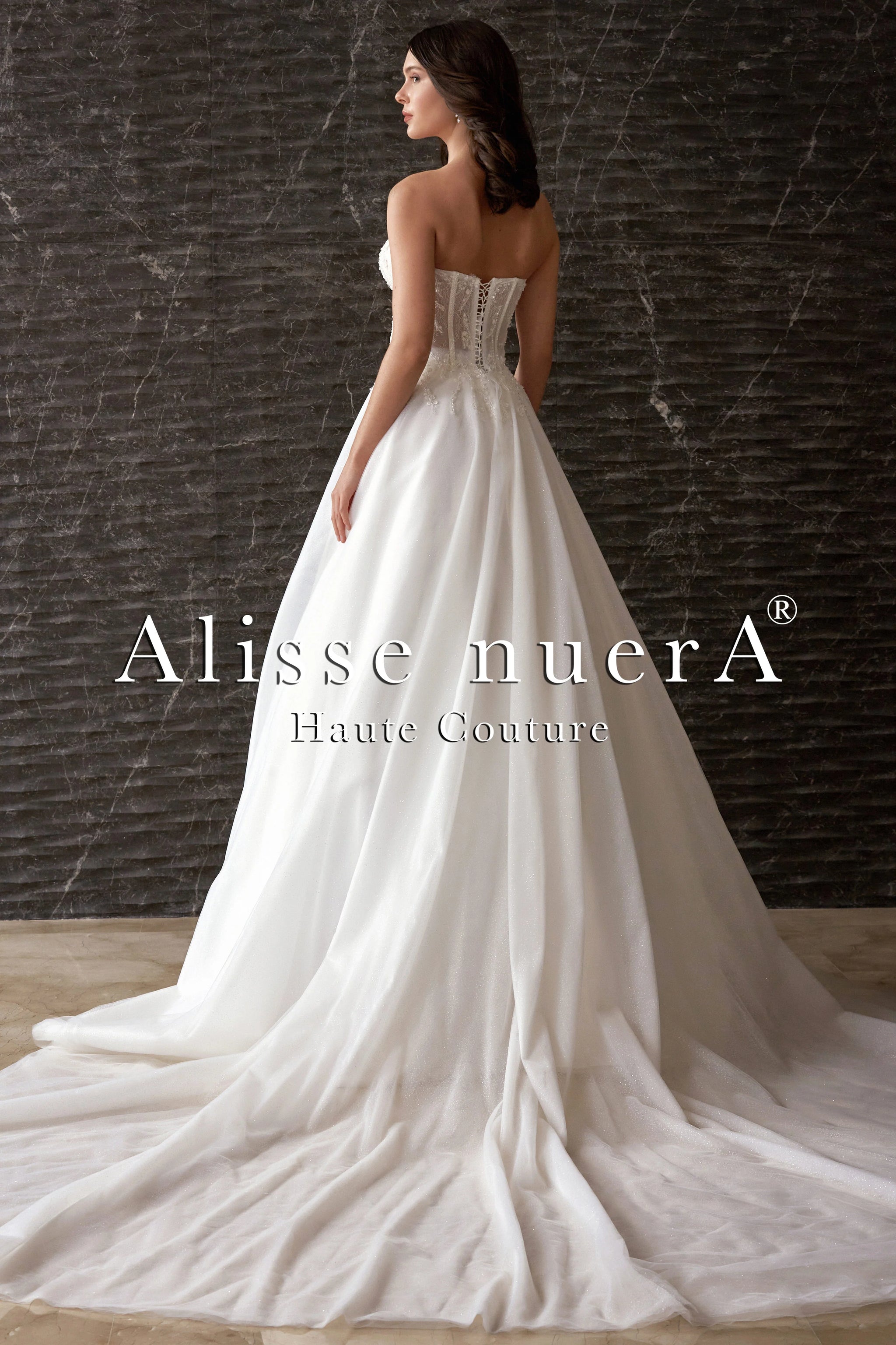 fairy corset wedding dresses Plunging Top Floral Sequined Shiny Tulle Bridal Dress Off White / Lace / Tulle / 2 Size:28 Bliannah spaghetti strap lace SCHL002837_O_M Boho wedding sweetheart neckline and statement