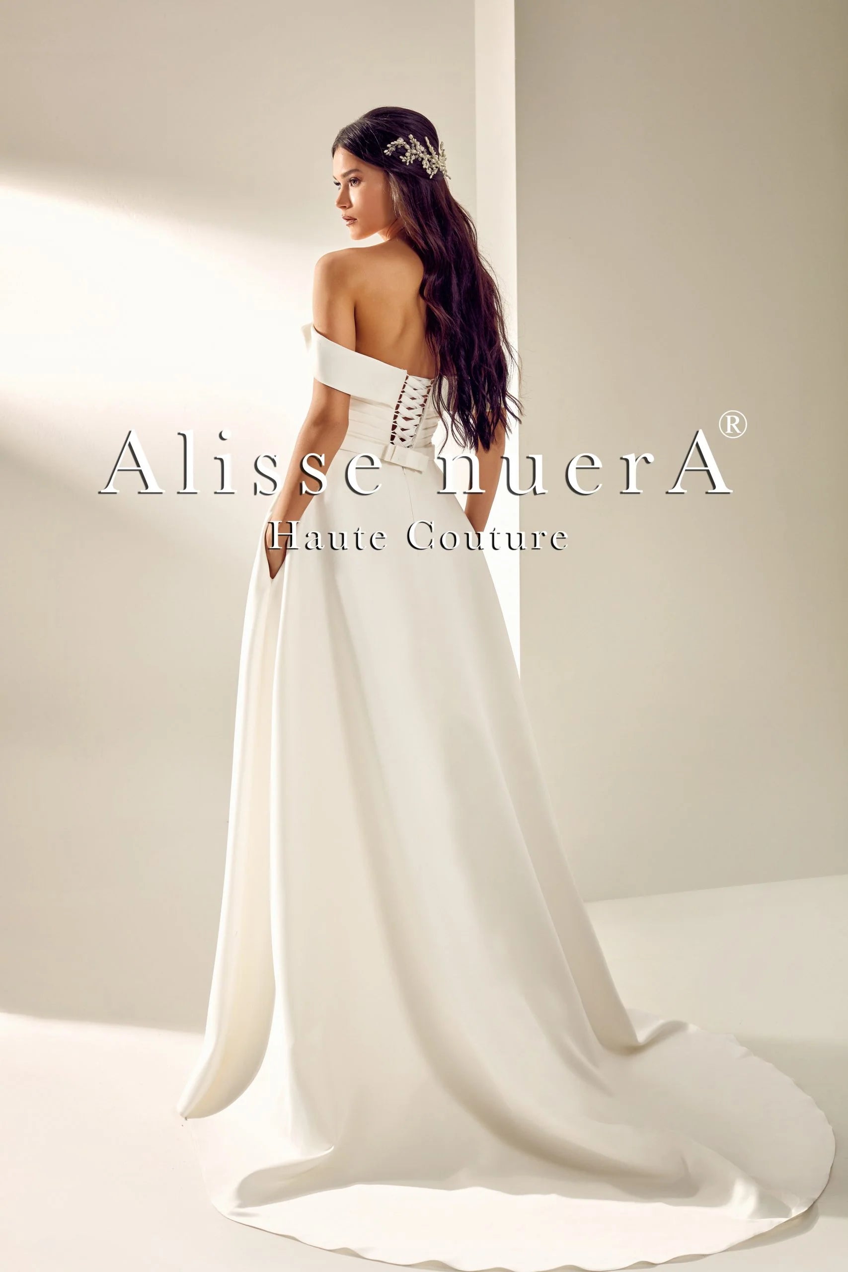 white off the shoulder wrap dress Odella Off Shoulder Dress: Smocked Maxi in Off White Extra Large | Women's Online Boutique | Boho Chic Style