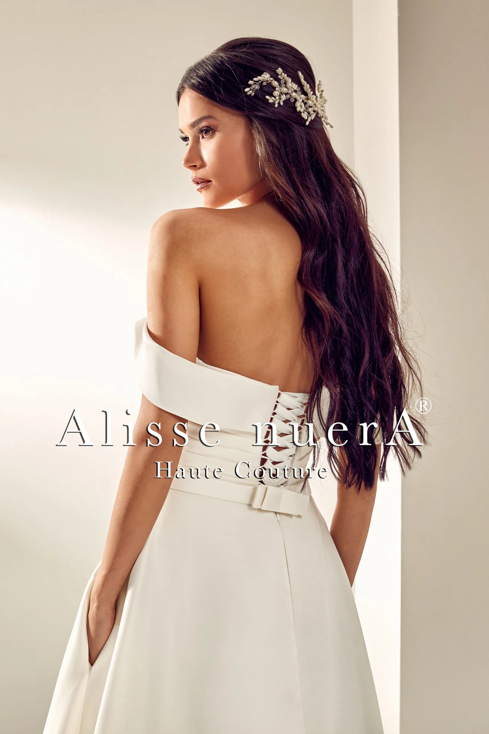 Satin Sweetheart Off Shoulder Draped Wrap Around Wedding Dress Satin Sweetheart Off Shoulder Draped Wrap Around Wedding Dress